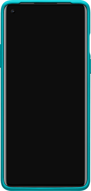 OnePlus 8 Sandstone Bumper Case Cyan