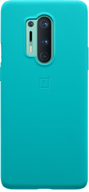 OnePlus 8 Pro Sandstone Bumper Case Cyan