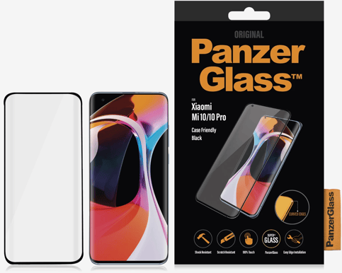 PanzerGlass Xiaomi Mi 10/Pro Case Friendly