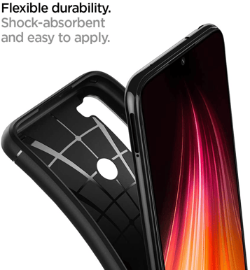 Spigen Rugged Armor Redmi Note 8 Black