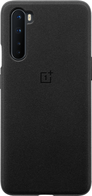 OnePlus Nord Sandstone Bumper Case Black