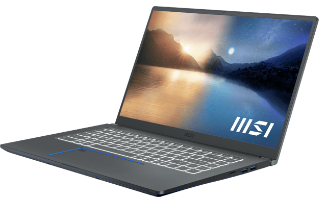 MSI Prestige 15 - 15,6" | i7 | 16GB | 1TB | GTX 1650Ti