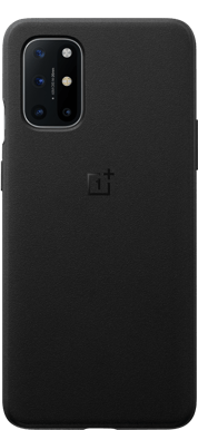 OnePlus 8T Sandstone Bumper Case Black