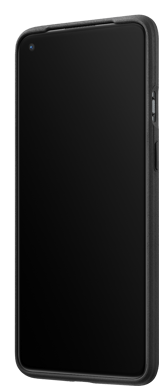 OnePlus 8T Sandstone Bumper Case Black