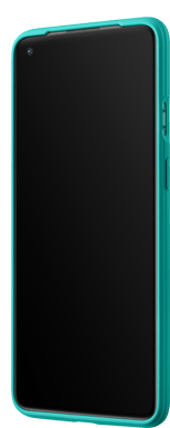 OnePlus 8T Sandstone Bumper Case Cyan