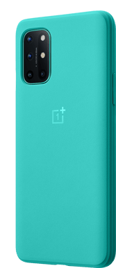 OnePlus 8T Sandstone Bumper Case Cyan
