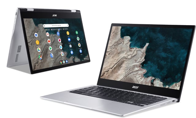 Acer Chromebook Spin 513 - 13,3" | Snapdragon | 8GB | 64GB | 360° design