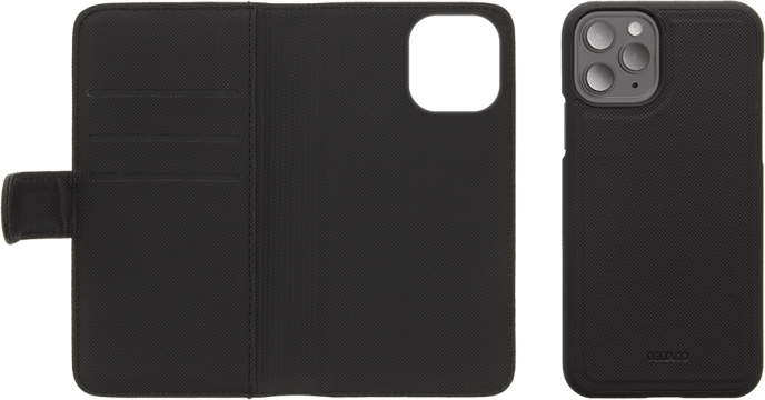 DELTACO Plånboksfodral 2-i-1 iPhone 12 Pro Max