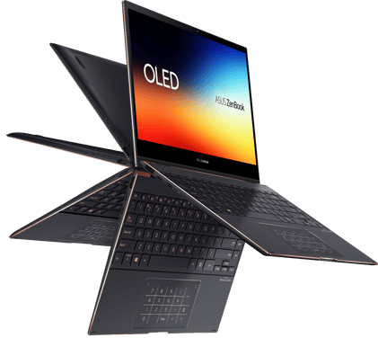 ASUS ZenBook Flip S13 OLED UX371 PURE - 13,3" | i7 | 16GB | 1TB | 4K