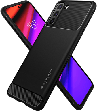 Spigen Rugged Armor Galaxy S21+ Svart