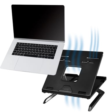 LogiLink Laptopställ 15,6 " Svart
