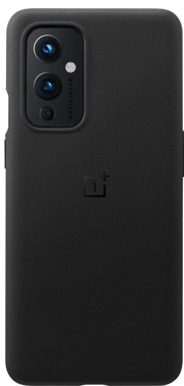 OnePlus 9 Sandstone Bumper Case Black