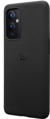 OnePlus 9 Sandstone Bumper Case Black