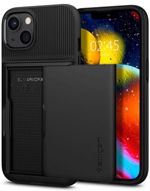 Spigen Slim Armor CS iPhone 13 Svart