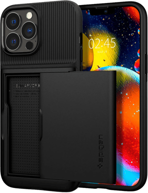 Spigen Slim Armor CS iPhone 13 Pro Max Svart