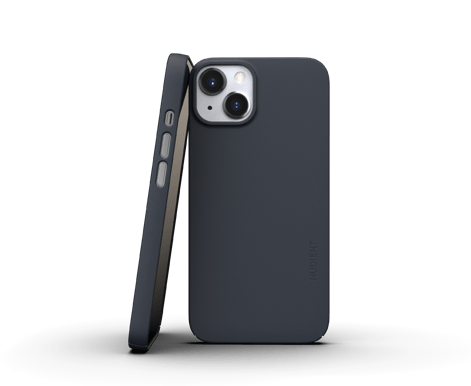 Nudient Thin Case V3 iPhone 13 Mörkblå
