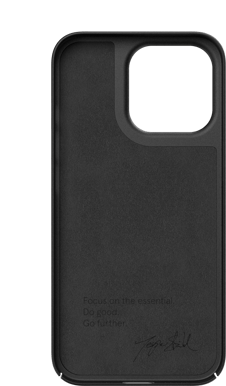 Nudient Thin Case V3 iPhone 13 Pro Svart