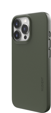 Nudient Thin Case V3 iPhone 13 Pro Skogsgrön