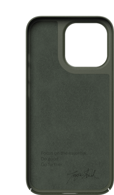 Nudient Thin Case V3 iPhone 13 Pro Skogsgrön