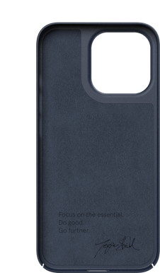 Nudient Thin Case V3 iPhone 13 Pro Mörkblå