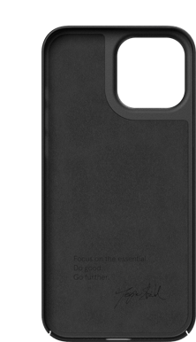 Nudient Thin Case V3 iPhone 13 Pro Max Svart