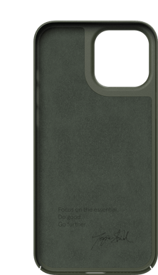 Nudient Thin Case V3 iPhone 13 Pro Max Skogsgrön