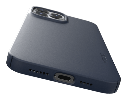 Nudient Thin Case V3 iPhone 13 Pro Max Mörkblå