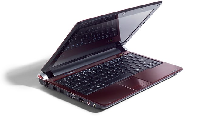 Acer Aspire One D250 Röd Windows 7 Starter