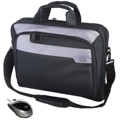 HP 16-tums Deluxe-transportväska och mobil mus