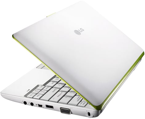 LG Netbook X120 Vit/Lime XP Home