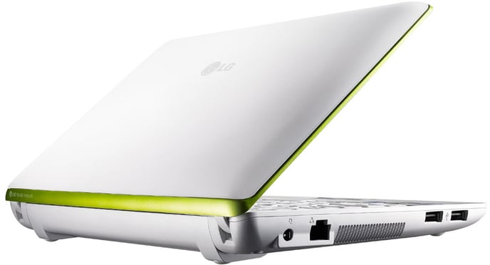 LG Netbook X120 Vit/Lime XP Home