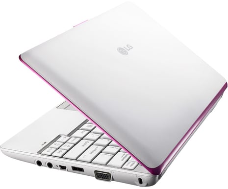 LG Netbook X120 Vit/Rosa XP Home