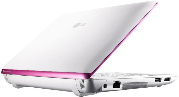 LG Netbook X120 Vit/Rosa XP Home