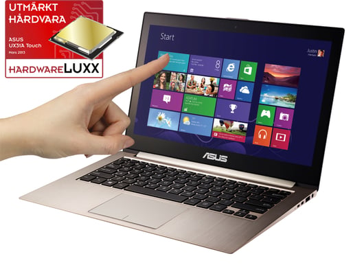 ASUS ZenBook UX31A - i7, 4GB, 256GB SSD, Touch