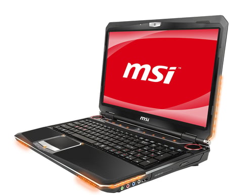 MSI GX660R Core i7-720QM 1.6GHz 2GB ブルーレイ ノート ジャンク 