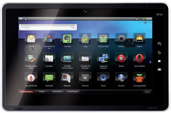 Toshiba Folio 100 Multimedia Tablet