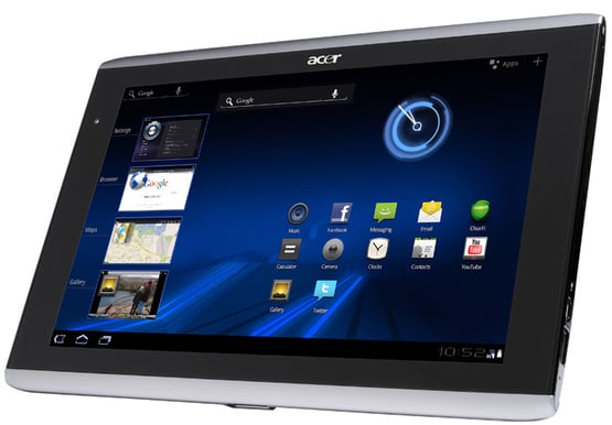 Acer Iconia A500 Tablet + Skyddsfodral