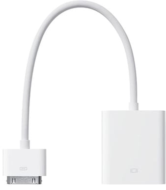Apple iPad Dock Connector till VGA Adapter