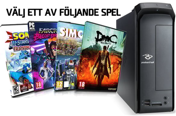 Acer/PB IM S2380 med spel på köpet
