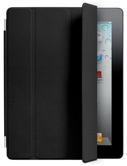 Apple iPad Smart Cover Leather Svart