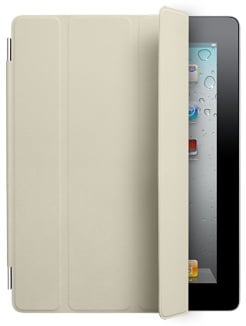 Apple iPad Smart Cover Leather Cream
