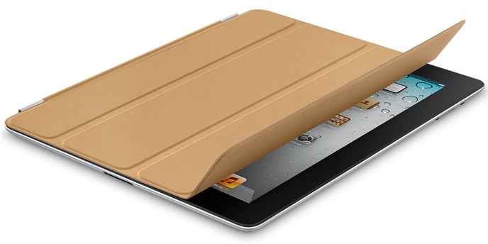 Apple iPad Smart Cover Leather Tan