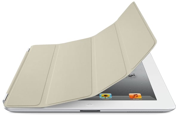Apple iPad Smart Cover Leather Cream