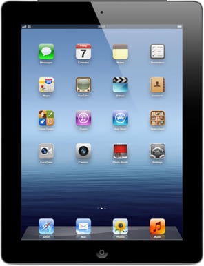 Apple iPad 16GB WiFi 4G Svart (3:e generationen)