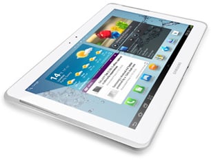 Samsung Galaxy Tab 2 10.1 Pure White 3G
