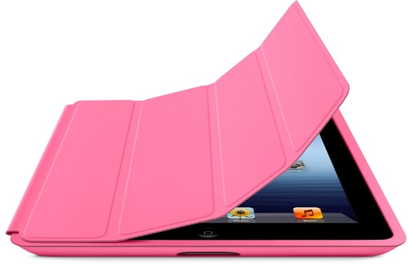 Apple iPad Smart Case - Polyuretan - Rosa