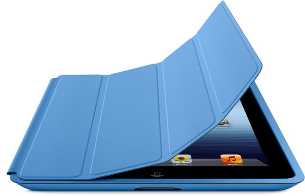 Apple iPad Smart Case - Polyuretan - Blå