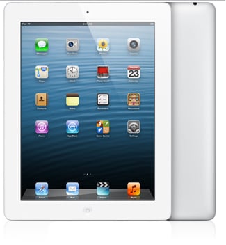 Apple iPad Retina 16GB WiFi Vit