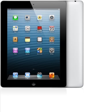 Apple iPad Retina 32GB WiFi 4G Svart