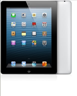 Apple iPad Retina 64GB WiFi 4G Svart